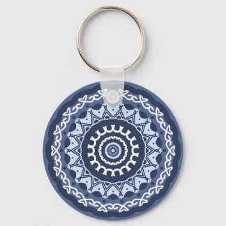 Ingewikkelde Mandala Design sleutelhanger