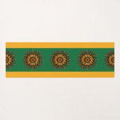 Ingewikkelde Mandala Ornament yogamat (Achterkant (horizontaal))
