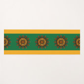 Ingewikkelde Mandala Ornament yogamat (Voorkant (horizontaal))