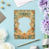 Ingewikkelde motief filigraan acryl overlay uitnodigingen (Insitu (Huwelijk))