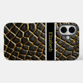 Ingewikkelde patronen van de huid van een giftige  Case-Mate iPhone case (Achterkant (horizontaal))