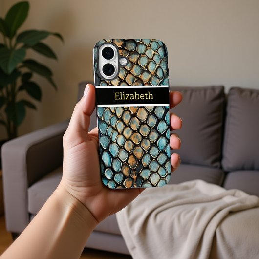 Ingewikkelde patronen van de huid van een giftige Case-Mate iPhone case