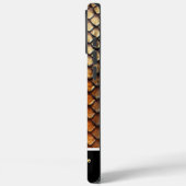 Ingewikkelde patronen van natuurlijke slangenhuid Case-Mate iPhone case (Achterkant / Links)