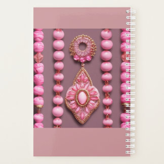 Ingewikkelde Roze Kralen & Sieraden Planner