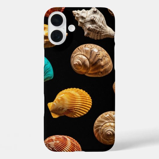 Ingewikkelde schelpen Case-Mate iPhone case (Achterkant)