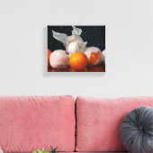 Ingewikkelde Sinaasappels van William Joseph McClo Canvas Afdruk (Insitu (Woonkamer))