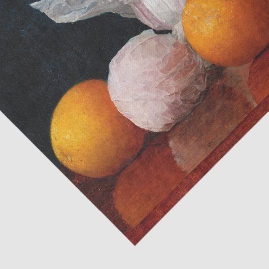 Ingewikkelde Sinaasappels van William Joseph McClo Tissuepapier (Detail)