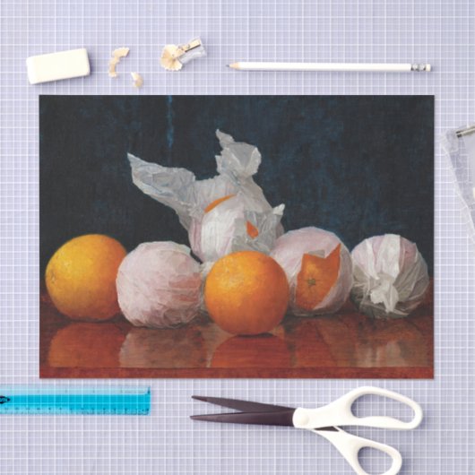 Ingewikkelde Sinaasappels van William Joseph McClo Tissuepapier (Craft)