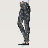 Ingewikkelde sterrenhemel kaarten Galaxy Leggings (Links)