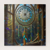  ingewikkelde Suncatcher Dreamcatcher Legpuzzel (Verticaal)