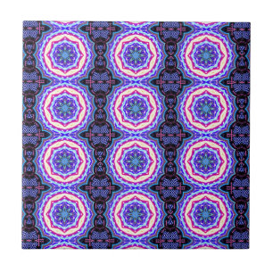 ingewikkelde " tibetan mandala " - cirkels tegeltje
