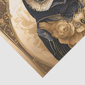 Ingewikkelde Uil  Tissuepapier (Detail)