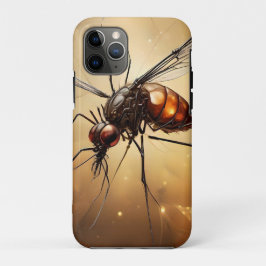 Ingewikkelde vleugels: de muggenfractale kunst Case-Mate iPhone case