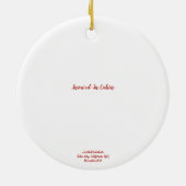 Ingezaaide cabine keramisch ornament (Achterkant)