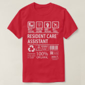 Ingezeten zorgassistent MultiTasking Certified Job T-shirt (Design voorkant)