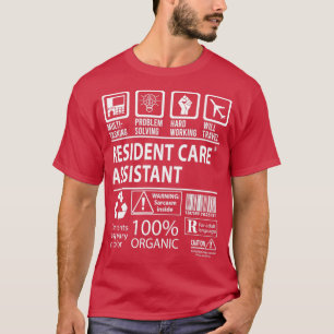Ingezeten zorgassistent MultiTasking Certified Job T-shirt