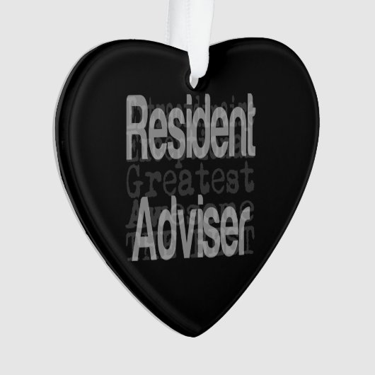 Ingezetene Adviseur Extraordinaire Ornament (voorkant)