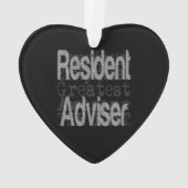 Ingezetene Adviseur Extraordinaire Ornament (achterkant)