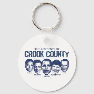 Ingezetenen van de provincie Crook Sleutelhanger