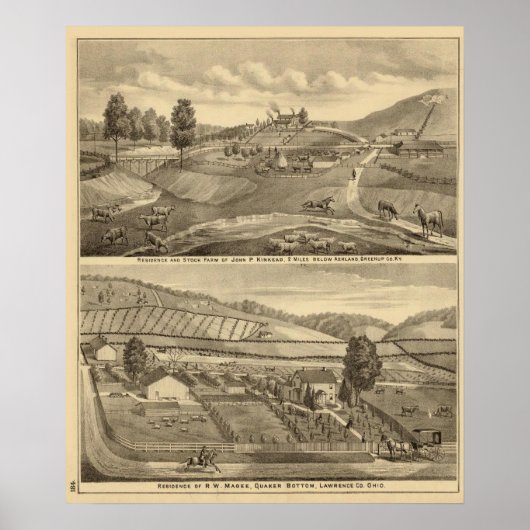 Ingezetenschap en boerderij poster (Voorkant)