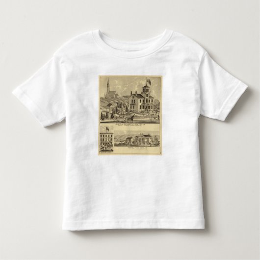Ingezetenschap en Greenhouse van John Lent Sewickl Kinder Shirts (Voorkant)