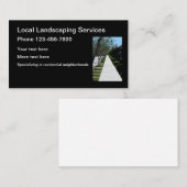 Ingezetenschap en landschapsarchitectuur visitekaartje (Voorkant / Achterkant)