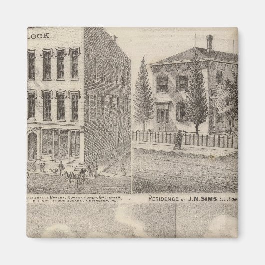Ingezetenschap en molen van Samuel Cade, was Tp Magneet (Voorkant)
