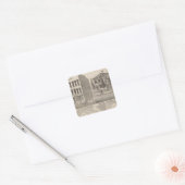 Ingezetenschap en molen van Samuel Cade, was Tp Vierkante Sticker (Envelop)