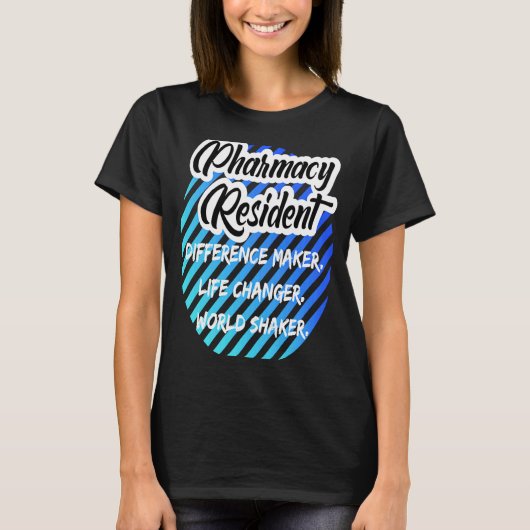 Ingezetenschap farmacie t-shirt (Voorkant)
