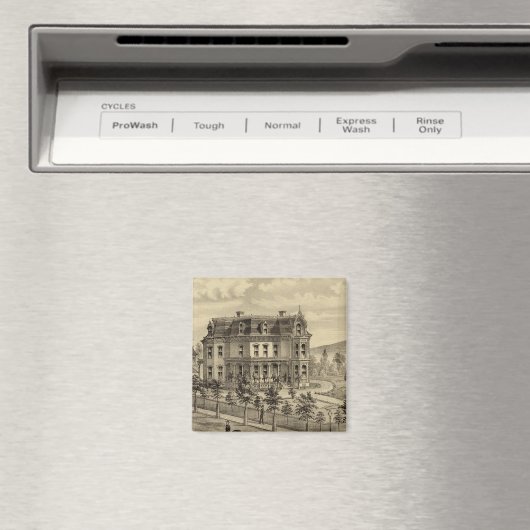 Ingezetenschap van AM Brown Magneet (Insitu (Vaatwasser))