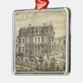 Ingezetenschap van AM Brown Metalen Ornament (Links)