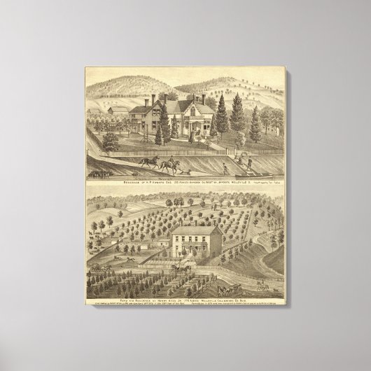 Ingezetenschap van AP Howard Hancock Canvas Afdruk (Voorkant)
