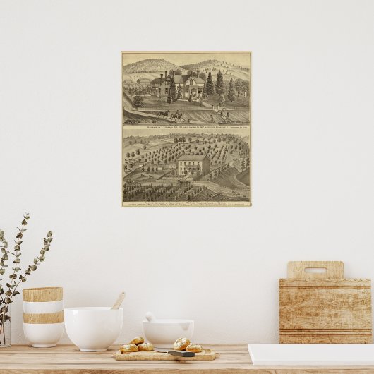 Ingezetenschap van AP Howard Hancock Poster (Keuken)