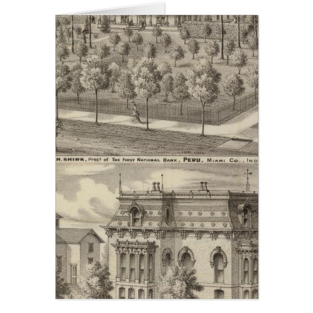 Ingezetenschap van EH Shirk (Voorkant)