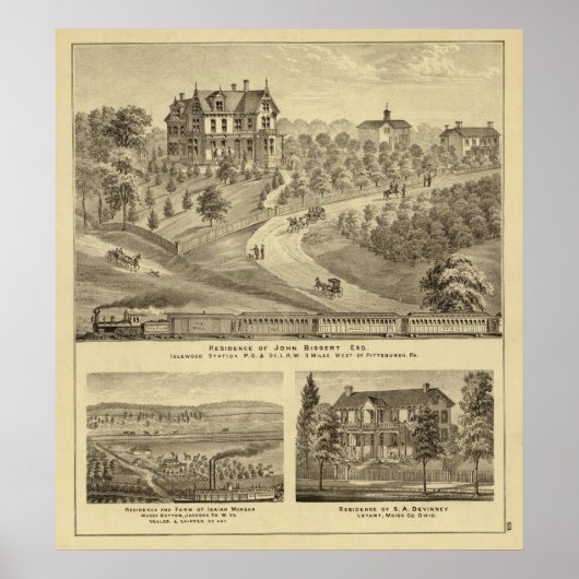 Ingezetenschap van John Biggert, Station Idlewood Poster (Voorkant)