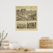 Ingezetenschap van John Biggert, Station Idlewood Poster (Keuken)