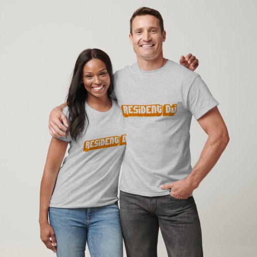 Ingezetineerde DJ Disk jockey dejay T-shirt (Unisex)