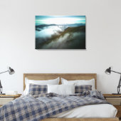 Ingleborough Canvas Afdruk (Insitu (Slaapkamer))