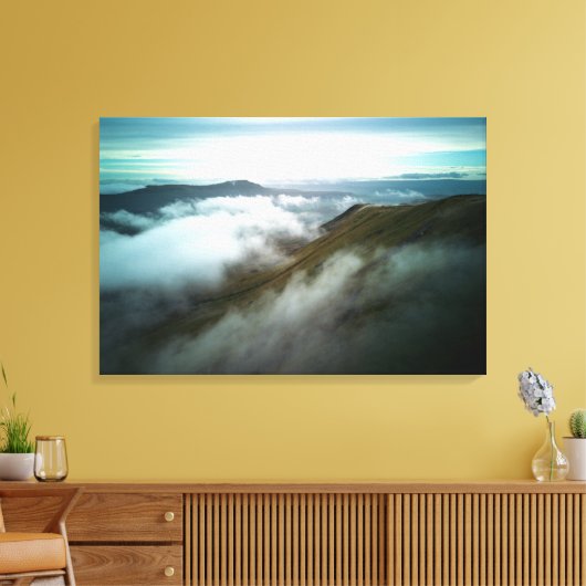 Ingleborough Canvas Afdruk (Insitu (Woonkamer))