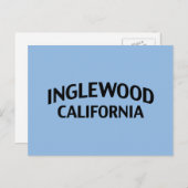 Inglewood California Briefkaart (Voorkant / Achterkant)