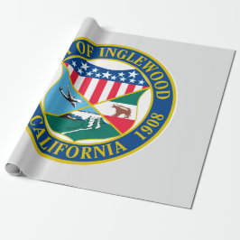 Inglewood California City Seal Cadeaupapier