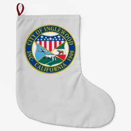Inglewood California City Seal Grote Kerstsok