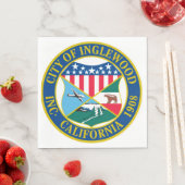 Inglewood California City Seal Servet (Insitu)
