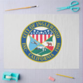 Inglewood California City Seal Tissuepapier (Craft)
