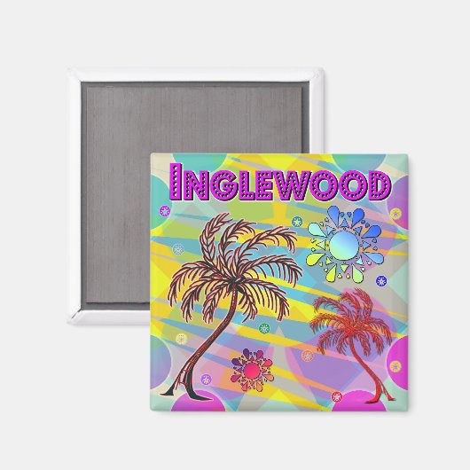 Inglewood Happy en Hope Magnet (Voorkant / Achterkant)