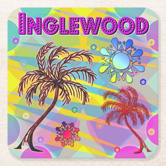 Inglewood Happy en Hope Onderzetter (Voorkant)