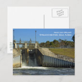 Inglis Lock Spillway Briefkaart (Voorkant / Achterkant)