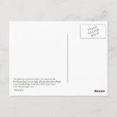 Inglis Lock Spillway Briefkaart (Achterkant)