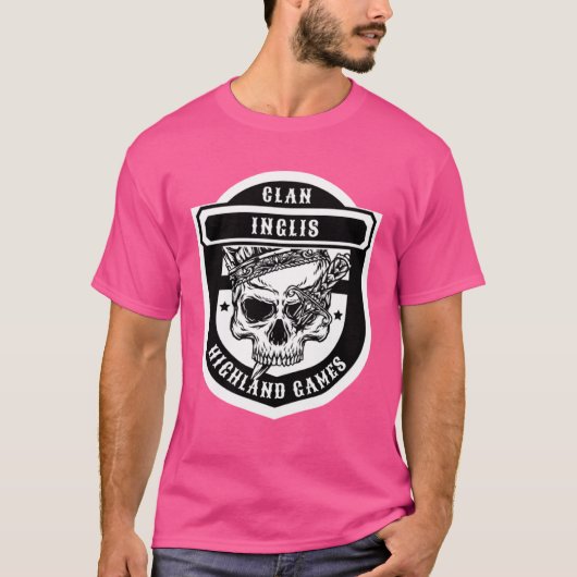 Inglis Schotse Clan Games T-shirt (Voorkant)