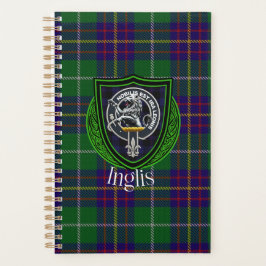 Inglis Scottish Clan Tartan & Crest Planner